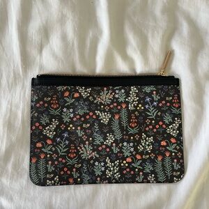 Rifle paper and able hair calf clutch set